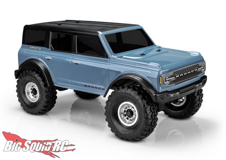 JConcepts 2021 Ford Bronco 4-Door Clear Body