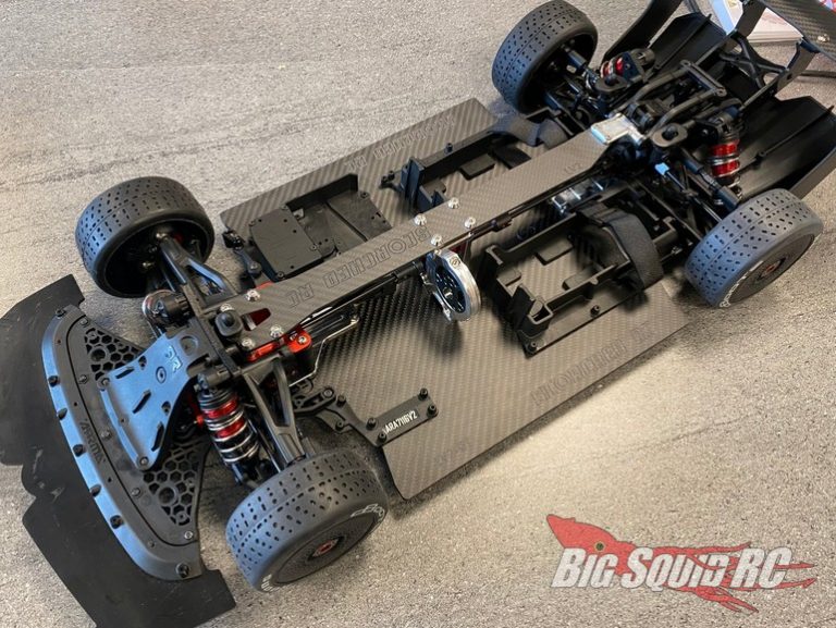Scorched Parts RC Carbon Fiber GT Width Chassis for the Limitless