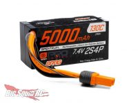 Spektrum 7.4V 5000mAh 2S 130C Smart No Prep Drag LiPo