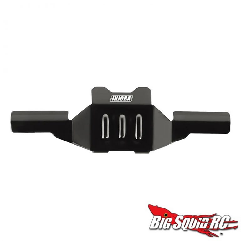 Injora Stainless Steel Dark Gray Chassis Armor for the TRX4M « Big