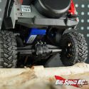 Injora Black Stainless Steel Chassis Armor for the TRX-4M