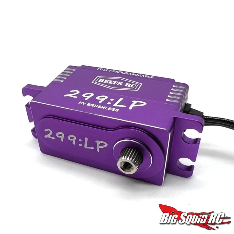 REEFS RC 299LP Racing Servo in Purple