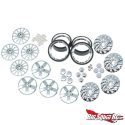 Redcat 26-in Wheel and Tire Combo Kit - Chrome