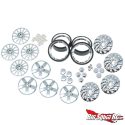 Redcat 26-in Wheel and Tire Combo Kit - Chrome