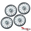 Redcat 26-in Wheel and Tire Combo Kit - Chrome