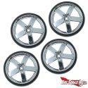 Redcat 26-in Wheel and Tire Combo Kit - Chrome