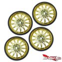 Redcat 26-in Wheel and Tire Combo Kit - Gold