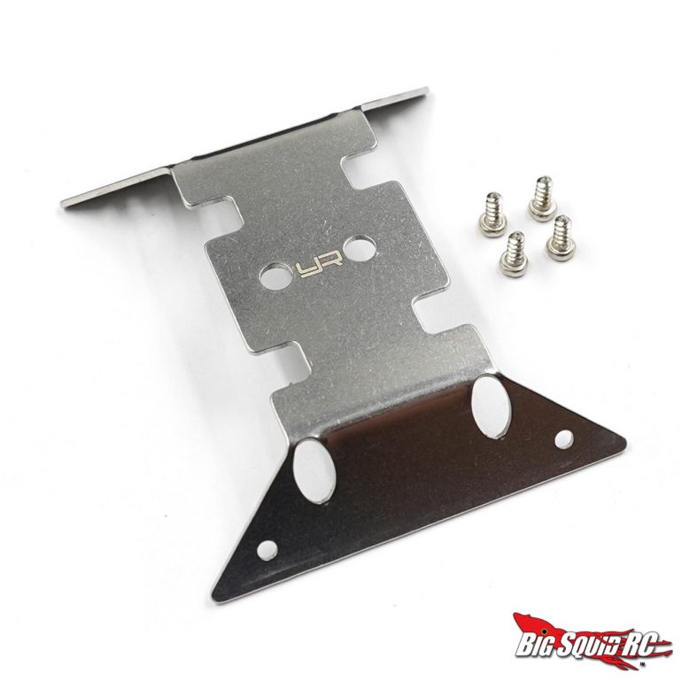 Yeah Racing Stainless Steel Skid Plate for the Axial AX24