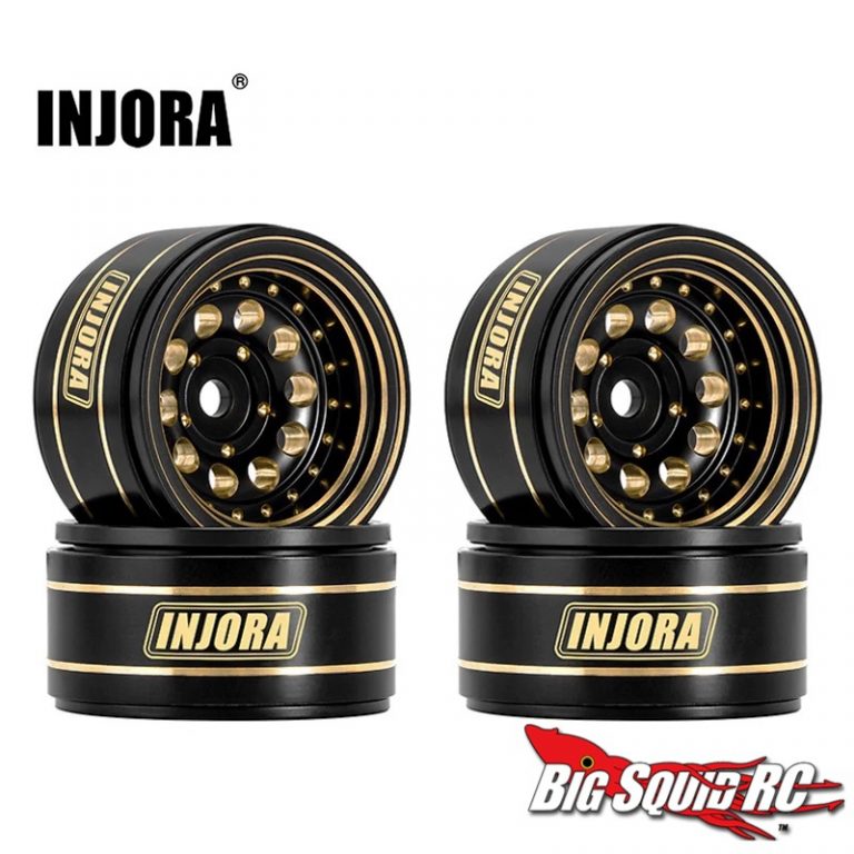 INJORA 1.3 Zoll ModuWheel Radblenden Aus Messing – CNC-gefräst, Modular, 4 Stück, Je 4,5g