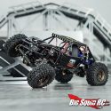 Injora Rock Tarantula Buggy Body Chassis Kit for the TRX-4M - Black - Action