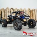 Injora Rock Tarantula Buggy Body Chassis Kit for the TRX-4M - Black - Action Rear