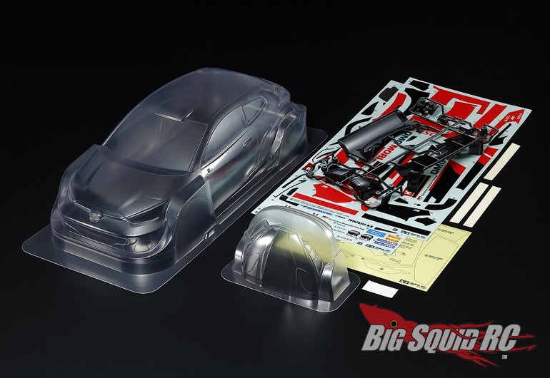 Tamiya 1/10 Toyota GAZOO WRT Clear Body Set « Big Squid RC RC Car and