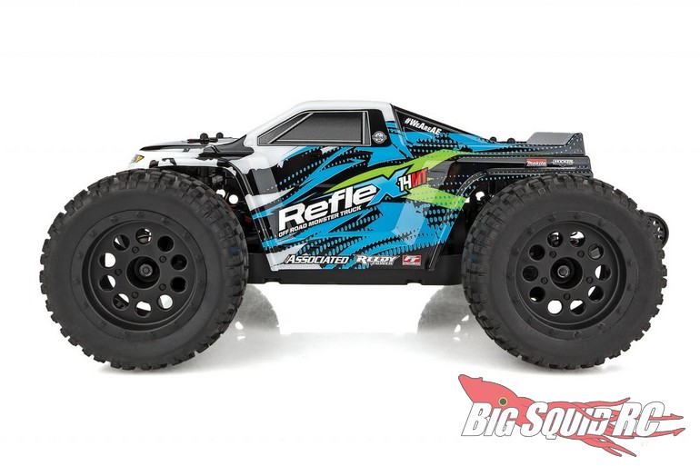 MT12 Upgrades Team Associated Reflex 14MT 1/14 4x4 Monster Truck RTR EP ...