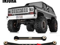 Injora Black Brass Steering Link Set for FMS FCX24