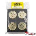 Yeah Racing CNC Aluminum Wheels for Tamiya Buggies - Gold - 2