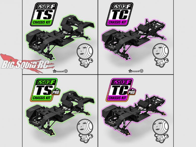 Gmade RC GS02F Chassis Kit Series
