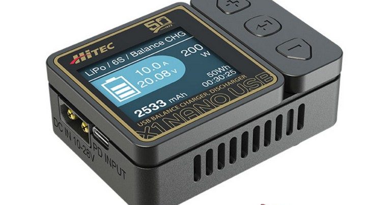 Hitec Japan X1 Nano USB Battery Charger « Big Squid RC – RC Car