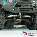 Injora 9g Black Brass Diff Covers for the TRX-4M