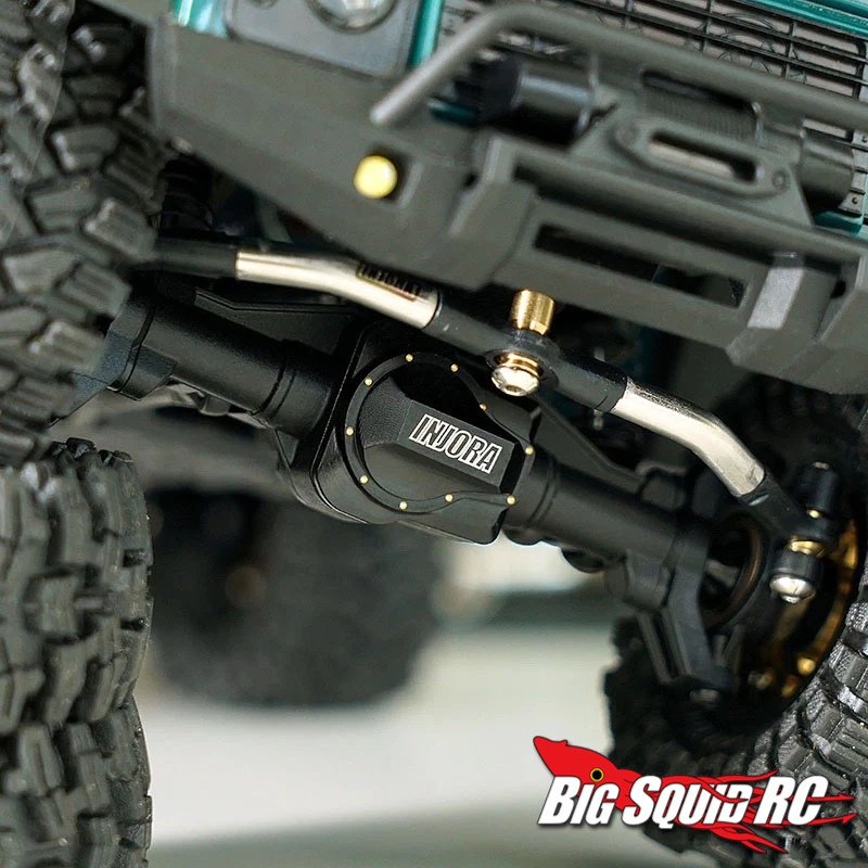 thumbnail image 2 of INJORA Brass Caster Blocks & Steering Kit For TRX4M 1/18 RC Crawler - Upgrade Parts 2 of 10
