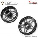 Treal Aluminum and Carbon Fiber Front and Rear Whels for the Losi Promoto MX