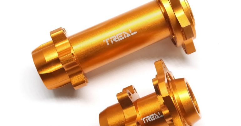 thumbnail image 2 of Losi Team Aluminum Rear Hubs For TEN Series RC Cars - Upgrade Parts 2 of 11