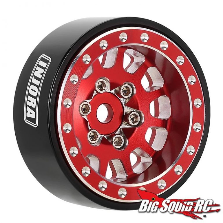 INJORA 4er Set Aluminium Radfelgen Für 1.3 ModuWheel - Gold Violett Blau