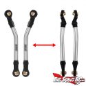 Injora Stainless Steel High Clearance Links for the TRX-4M High Trail