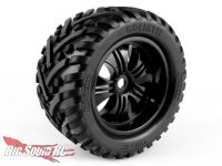 Pre-Mounted Goliath Tires on Tremor Black Wheels