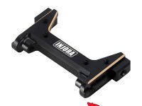 Injora Black Brass Front Bumper Mount for the Traxxas TRX-4M