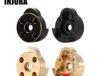 Injora Brass Rear Outer Portal Housing Covers for the FMS FCX24 and FCX18