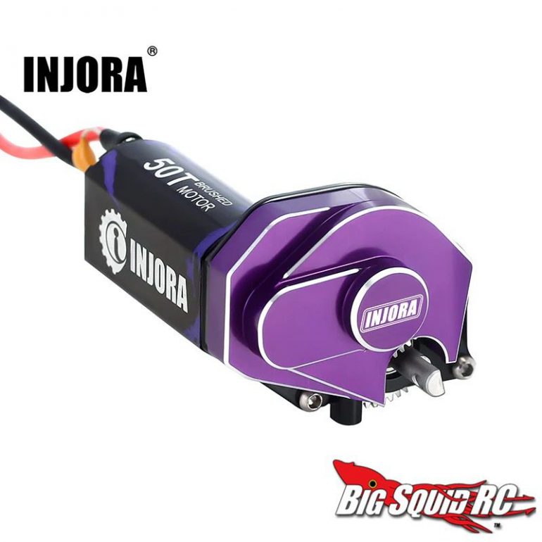 Injora Complete Transmission with 50T Brushed Motor for the Axial SCX24