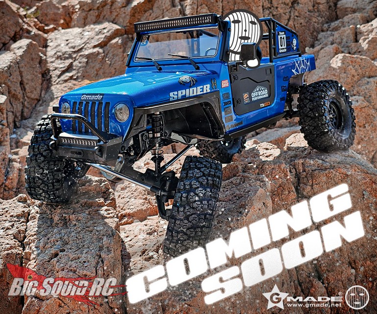 Teaser – Gmade 1/10 Spider Rock Crawler Kit « Big Squid RC – RC