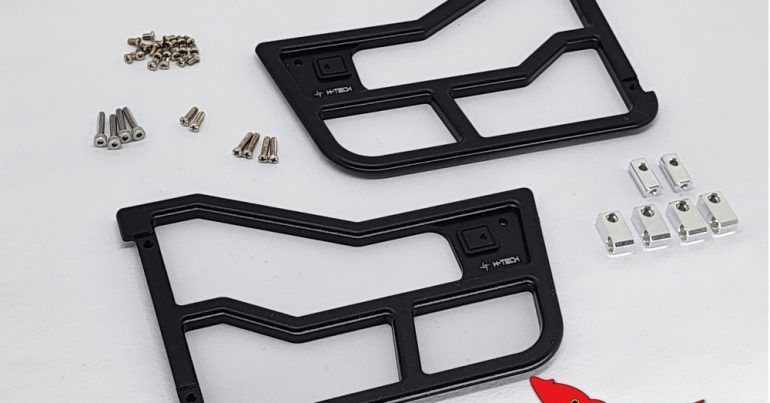 H-Tech Custom Products Aluminum Tube Doors for the Axial SCX10 III