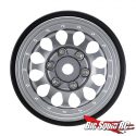 Injora 1-0 Plus Teardrop Hole Aluminum Beadlock Wheels