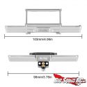 Injora Aluminum Front and Rear Bumpers for the TRX-4M Chevy K10 High Trail