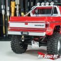 Injora Aluminum Front and Rear Bumpers for the TRX-4M Chevy K10 High Trail