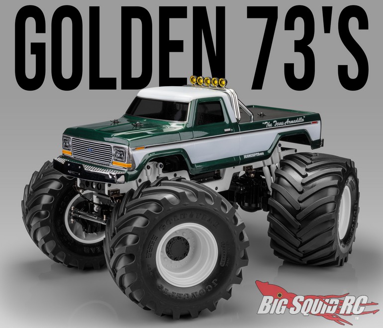 JConcepts Golden 73s Tribute 73s Monster Truck Tire Wheel