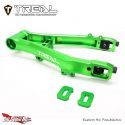 Treal Aluminum 7075 Adjustable Rear Swing Arm for the Losi Promoto MX - Green