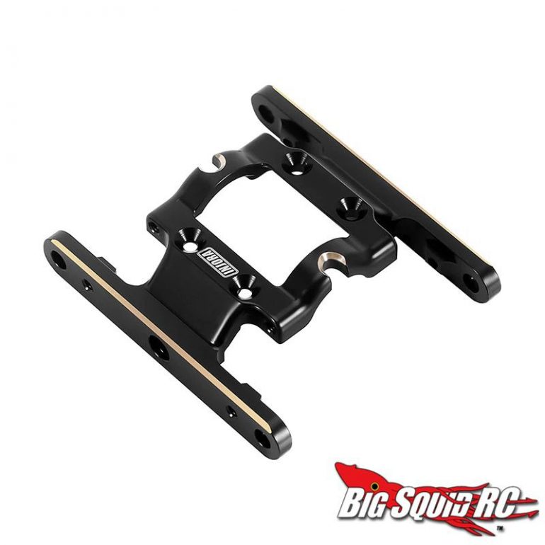 Injora Brass Skid Plate and Transmission Mount for the FMS FCX18