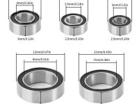 Injora Sealed Bearing Kit Redcat Ascent-18