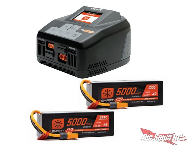 Spektrum RC Smart Powerstage Charger Batteries Surface Bundles