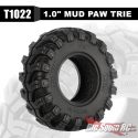 Injora 1-inch Mud Paw Tires