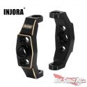 Injora Brass Adjustable:Clockable C-Hub Carriers for the TRX-4M