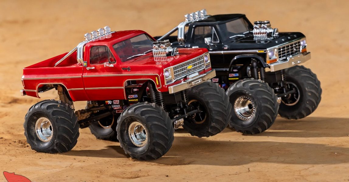 Traxxas 18th TRX-4MT K10 F-150 RTR Monster Trucks