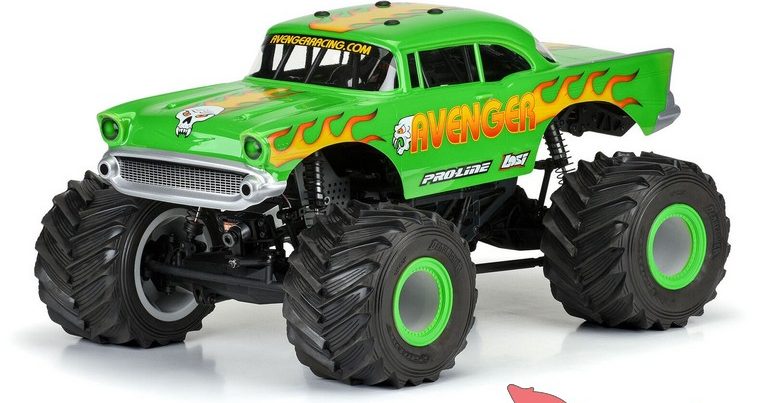 Pro-Line 1/8 1957 Chevy Bel Air “Avenger” Clear Body « Big Squid