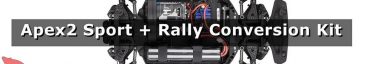 Team Associated Apex2 Sport RTR Rally Conversion Kit