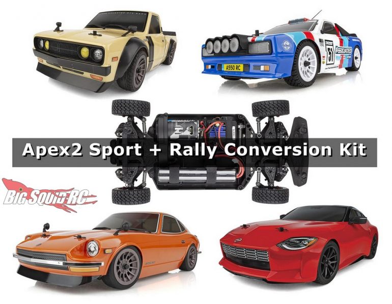Team Associated Apex2 Sport RTR Rally Conversion Kit