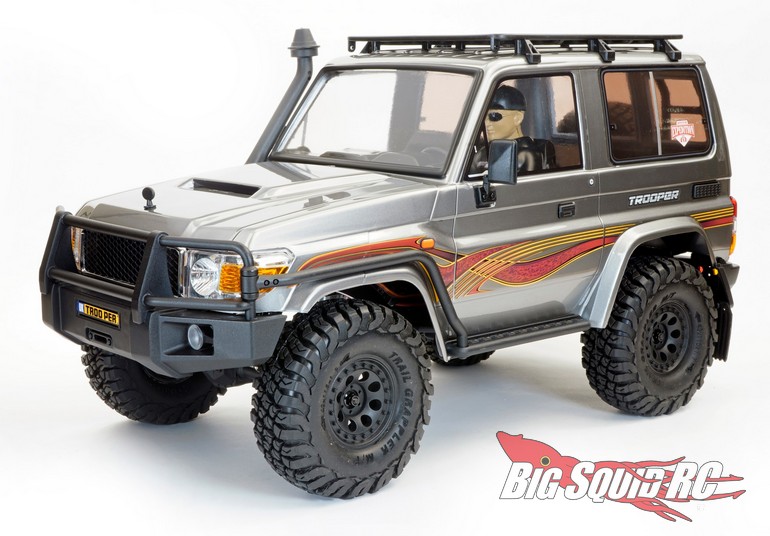 トラクサス 1/18 TRX4M ユーティリティ トレーラー/トレーラー