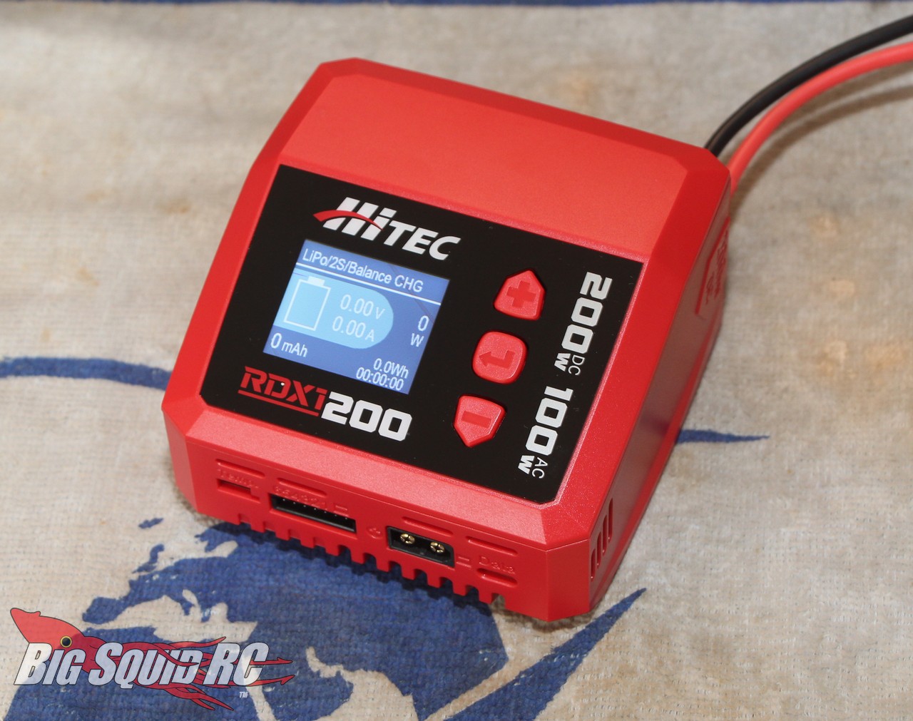 thumbnail image 2 of Hitec RCD RDX1 200 - One Port 200W DC 100W AC Battery Charger 2 of 13