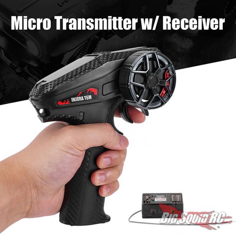 Axial Scx24 INJORA INT-T6M 2.4GHz Digital Radio Micro Transmitter Remote Control With 6ch Receiver For 124 118 Rc Upgrade Rc Controller Axial Scx24 INJORA INT-T6M 2.4GHz Digital Radio Micro Transmitter Remote Control With 6ch Receiver For 124 118 Rc Upgrade Rc Controller